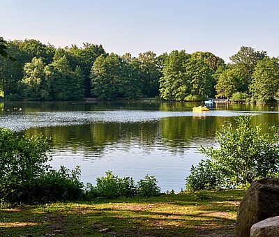 Die Osnabrücker Rund-Tour verknüpft einige der besten Ausflugsziele der Friedensstadt Osnabrück mit reizvollen Naturerlebnissen im UNESCO Natur- und Geopark TERRA.vita. Zu den Highlights der 48 km langen kompakten Radrundfahrt im Osnabrücker Land gehört auch der Rubbenbruchsee.
